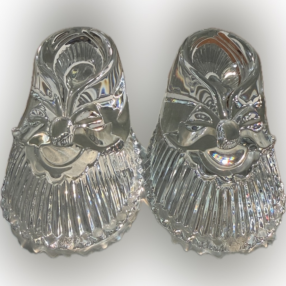 Waterford Crystal Engravable Baby Bootie Ireland Crystal #135776, 2 AVAIL, NIB